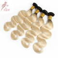 Hot Selling 1b 613 Two Tone Ombre Body Wave Peruvian Human Hair with Dark Root